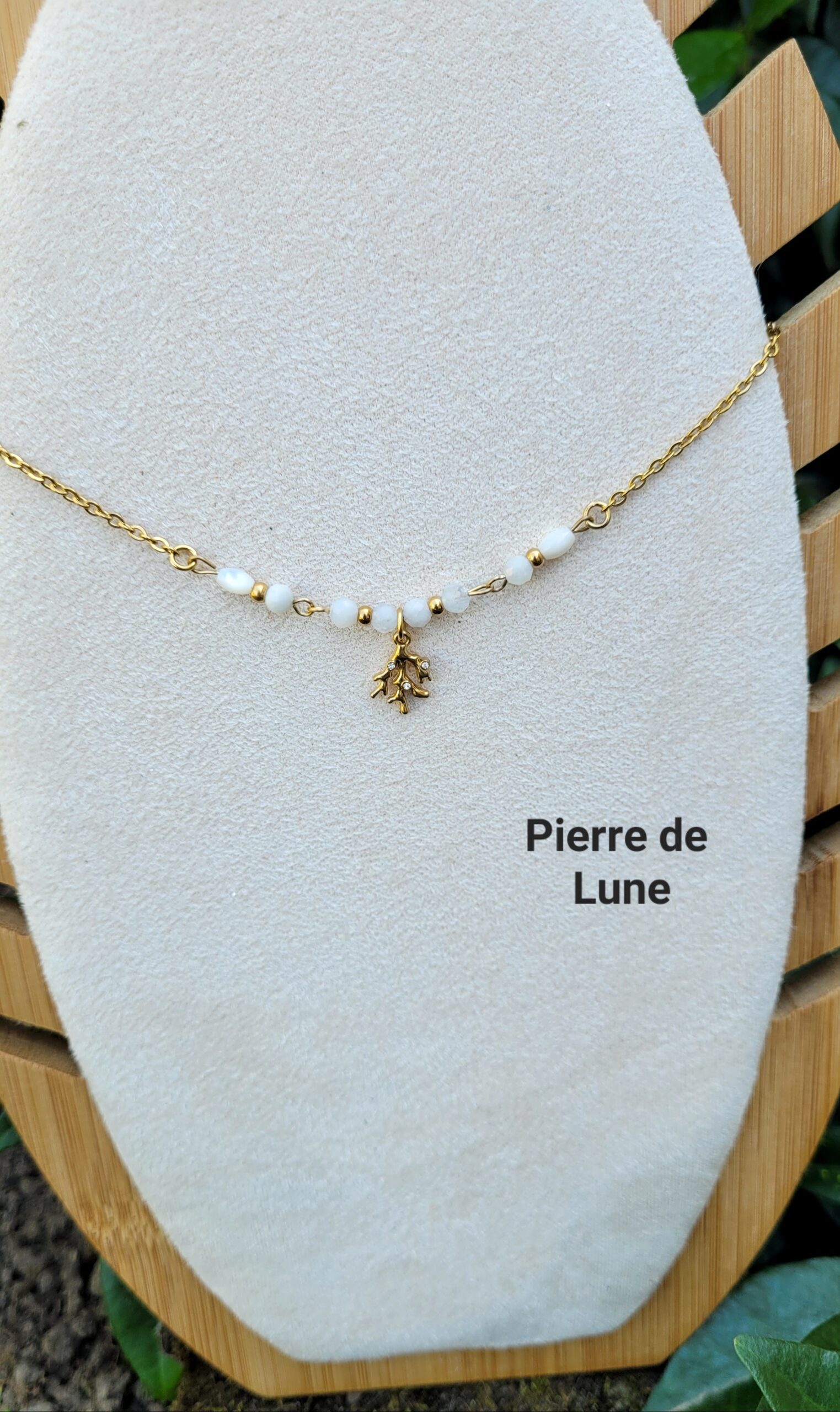 Collier Sia (doré) – Image 6