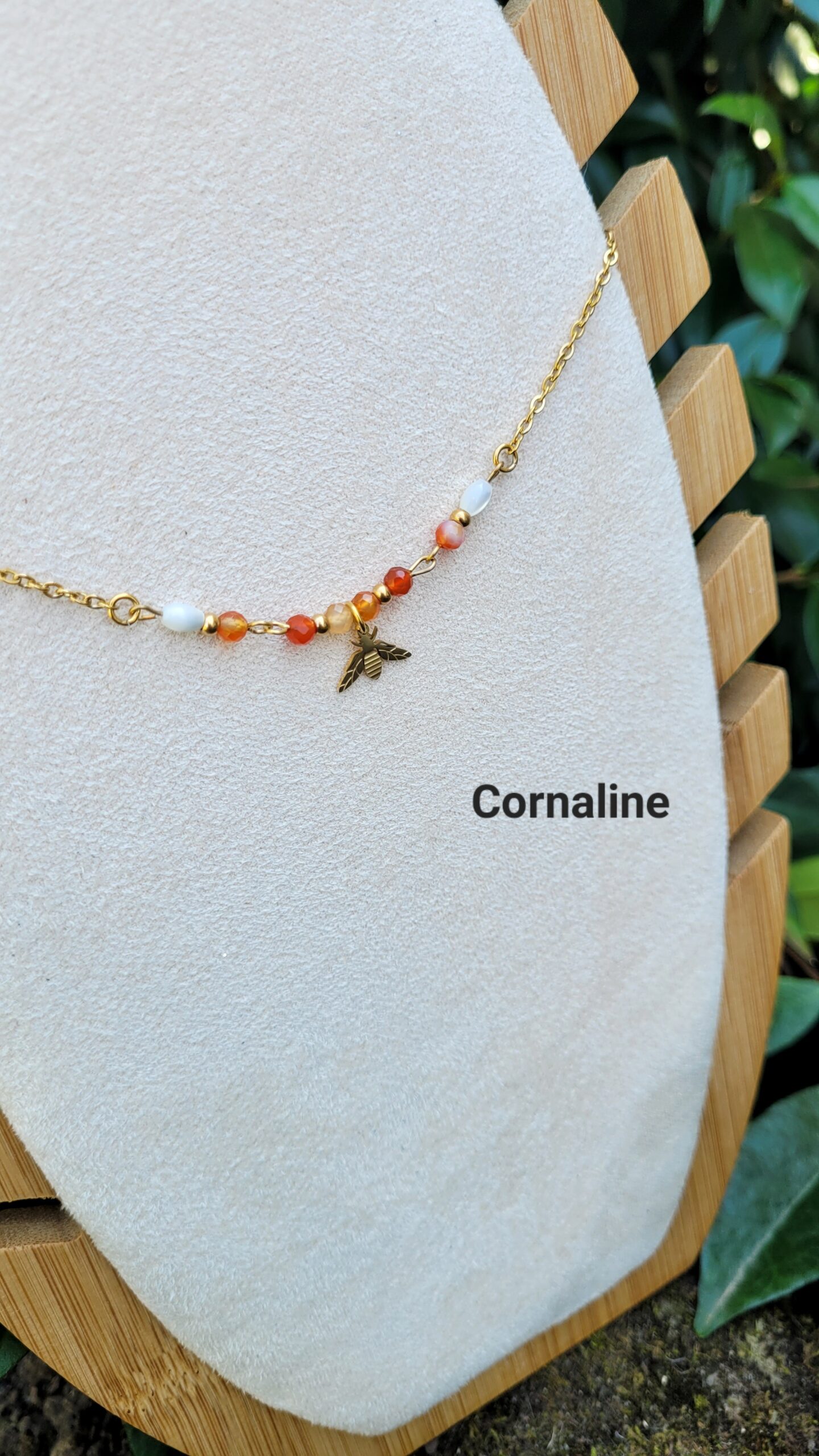 Collier Sia (doré) – Image 5