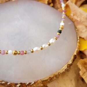 Collier Marie (Rubellite)