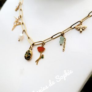 Collier Johanne (aventurine)