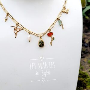 Collier Johanne (aventurine)