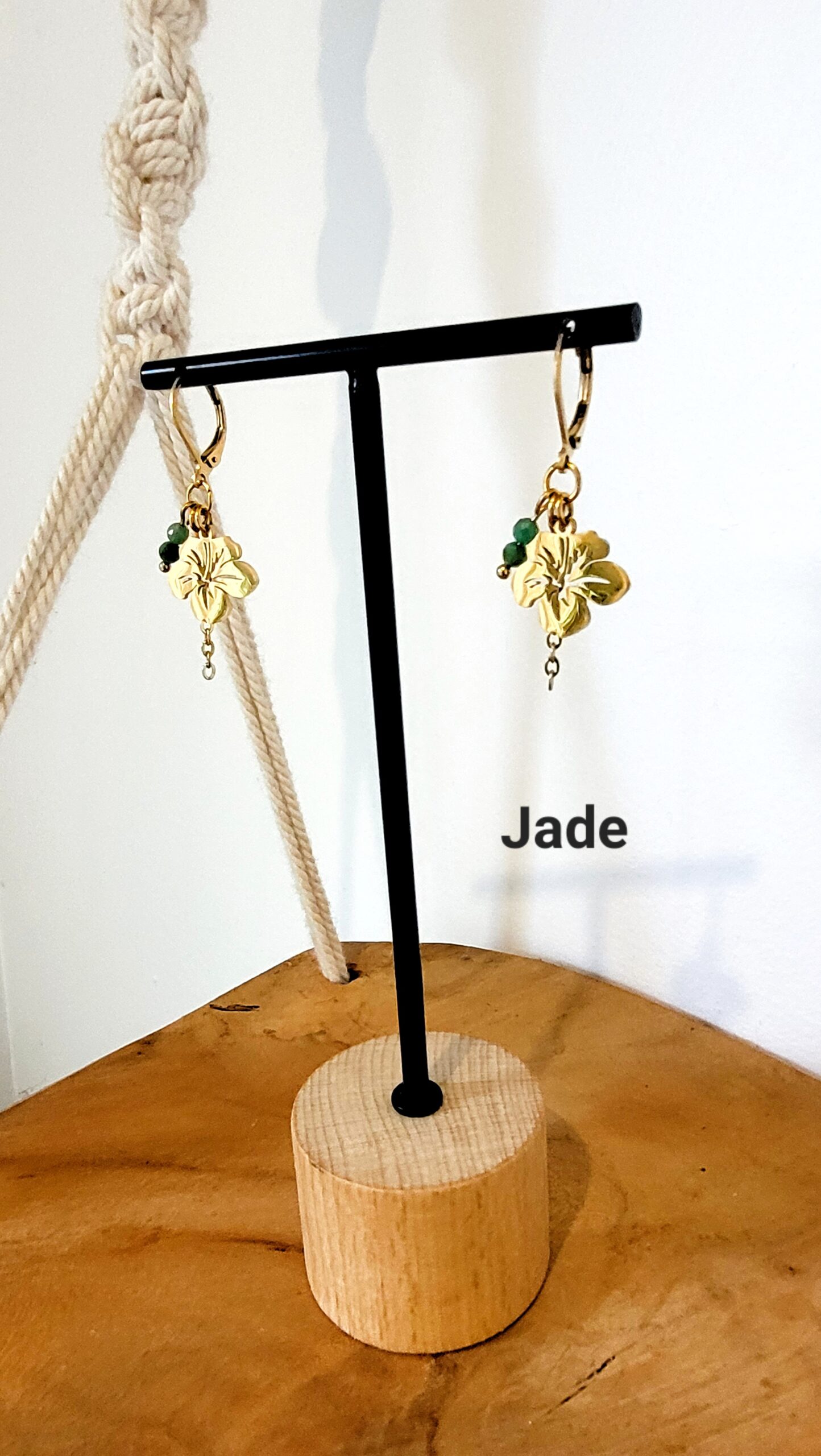 Boucles d'oreilles Hibiscus – Image 5