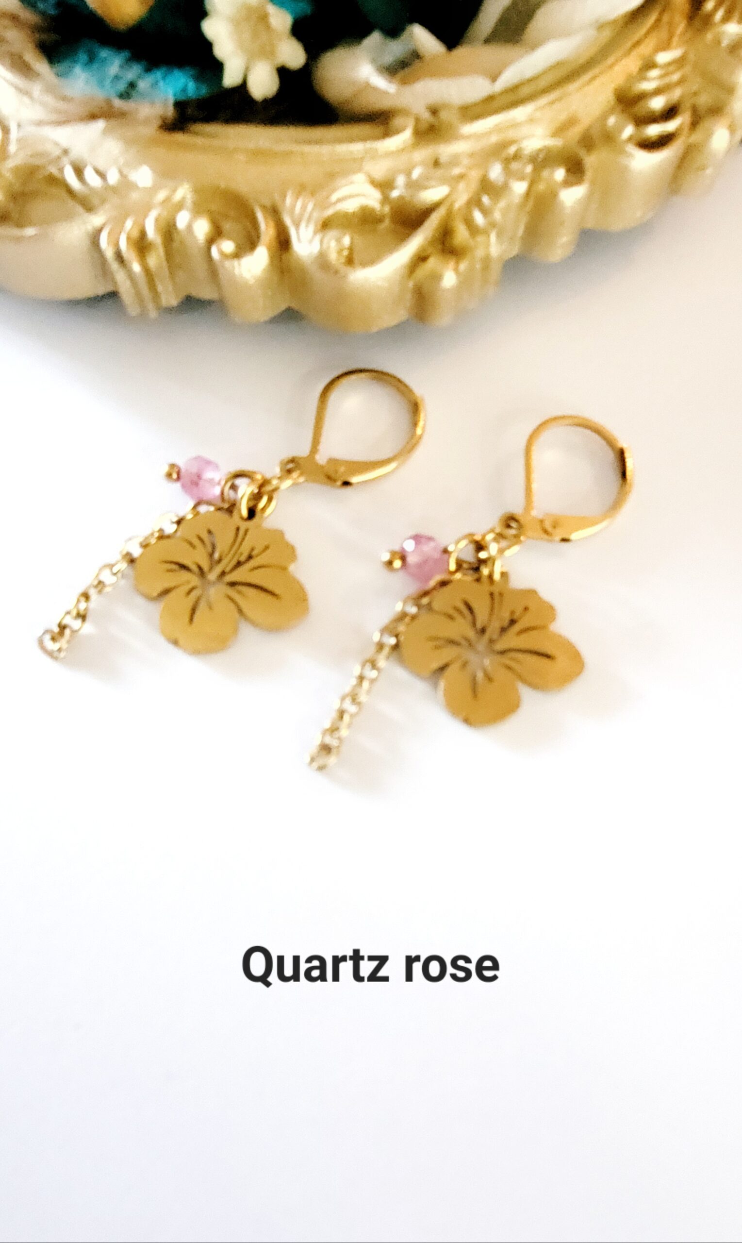 Boucles d'oreilles Hibiscus – Image 6