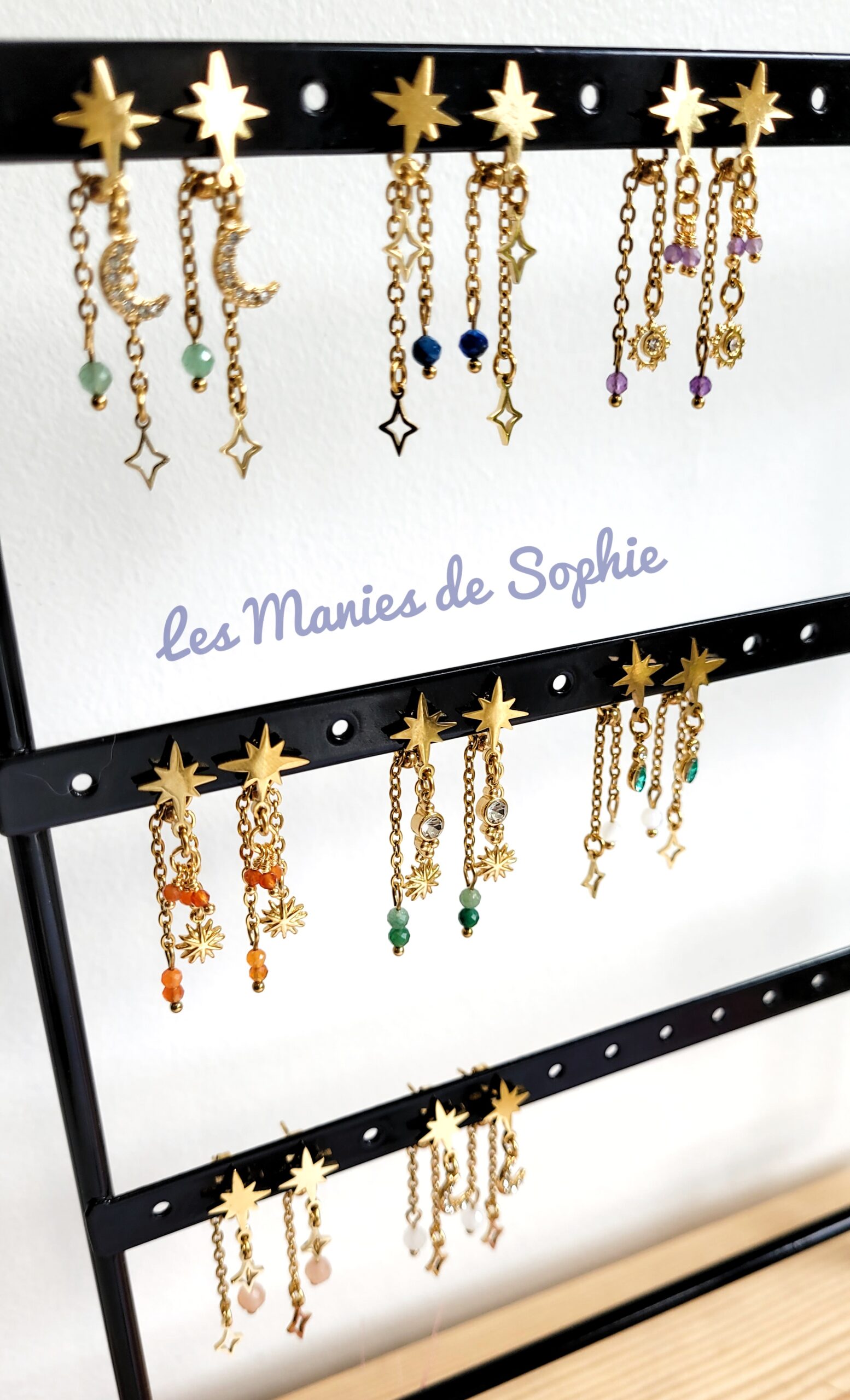 Boucles d'oreilles Isile (doré)