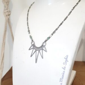 Collier Ysia (aventurine)