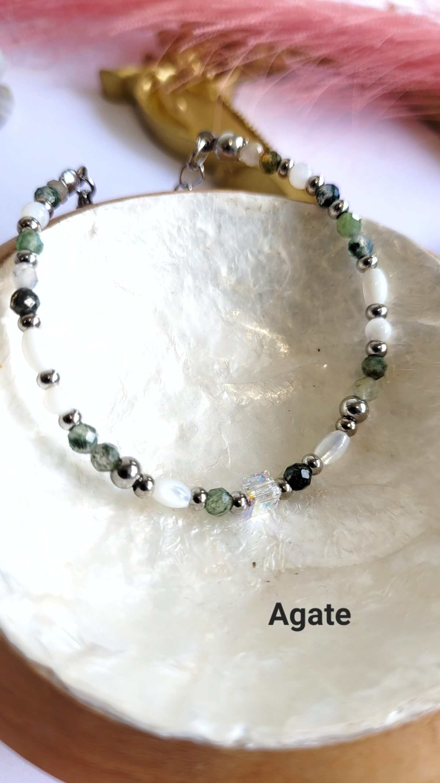 Bracelet Cristalys (argenté) – Image 3