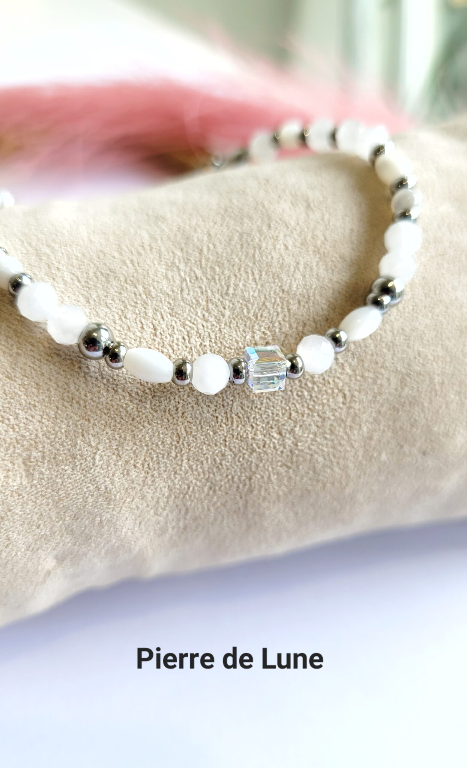 Bracelet Cristalys (argenté) – Image 2