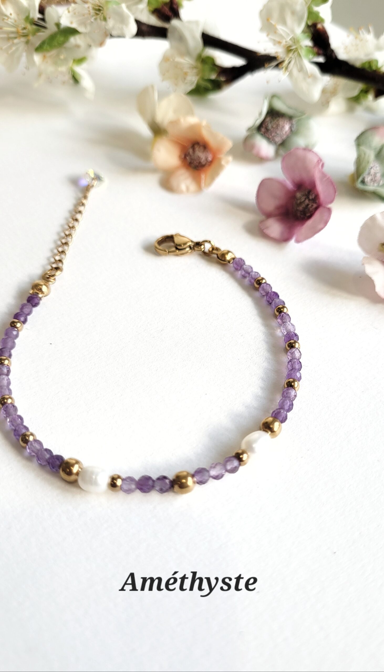 Bracelet Mila (doré) – Image 2