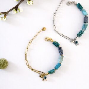 Bracelet Noélie (chrysocolle)