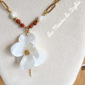 Collier Anaïs (jaspe)
