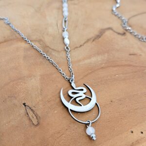 Collier serpent (Pierre de Lune)