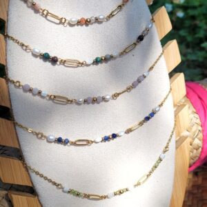 Collier ras de cou (doré)