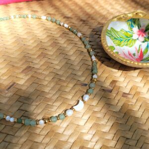 Collier Aélia (aventurine)