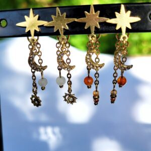 Boucles d&rsquo;oreilles Isile (doré)
