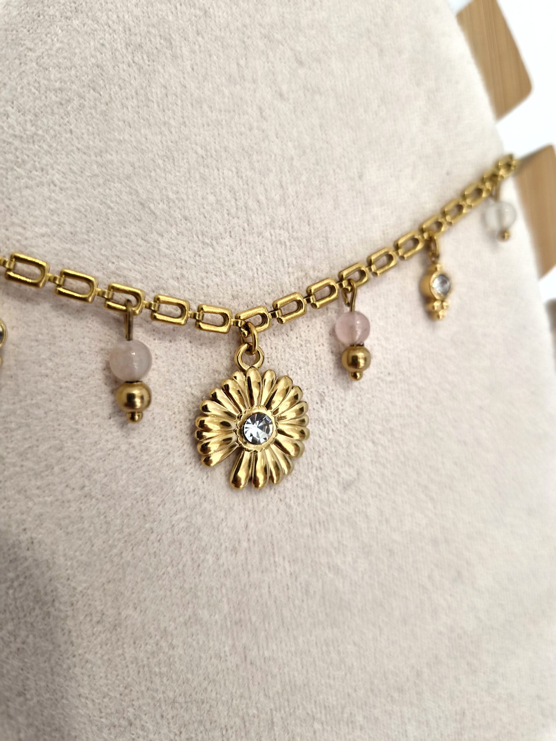 Collier Rose (Agate sakura) – Image 3