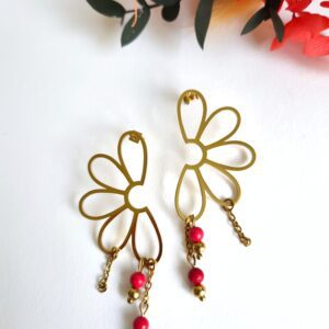 Boucles d&rsquo;oreilles Rosalie (doré)