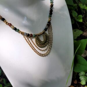 Collier Bali (Agate indienne)
